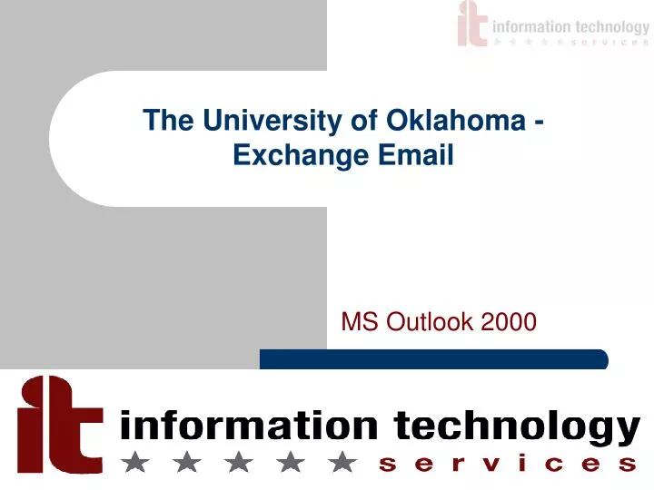 the university of oklahoma exchange email