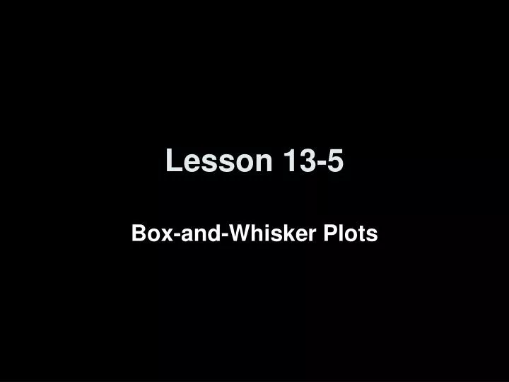 lesson 13 5