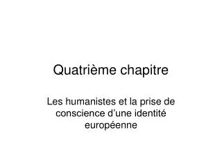 quatri me chapitre