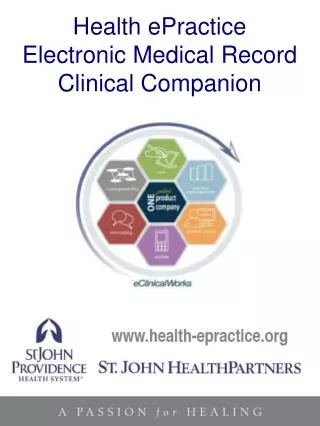 Health ePractice Electronic Medical Record Clinical Companion