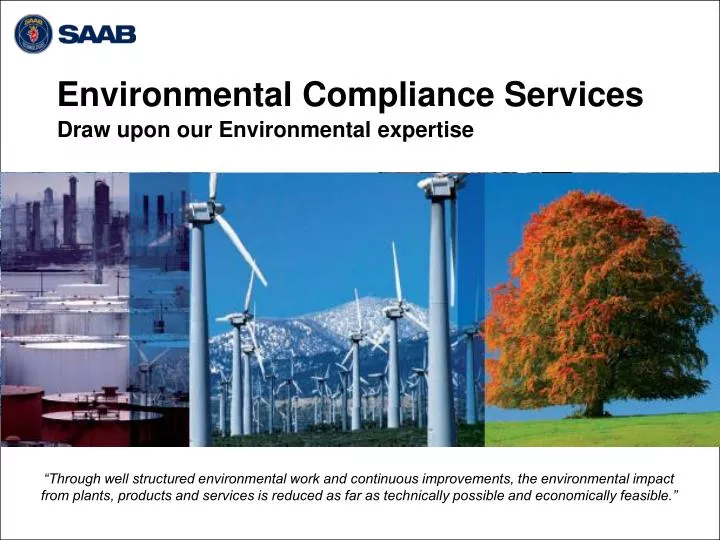 environmental compliance services