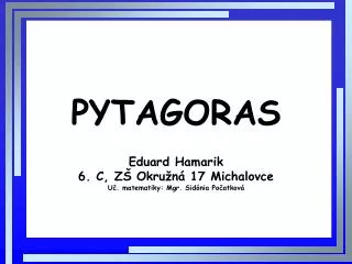PYTAGORAS