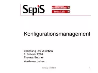 Konfigurationsmanagement