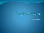 Tutorial on XACML - slide 1