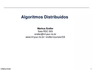 algoritmos distribu dos
