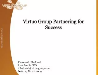 Virtuo Group Partnering for Success