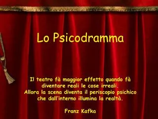 lo psicodramma