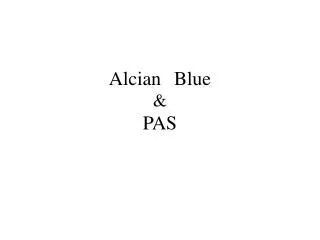 alcian blue pas