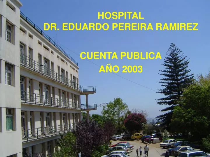 hospital dr eduardo pereira ramirez
