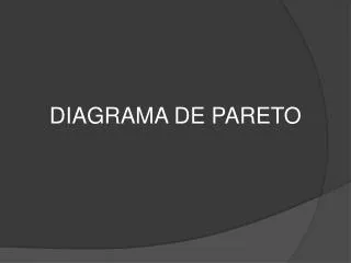diagrama de pareto