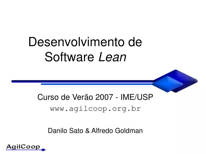 desenvolvimento de software lean