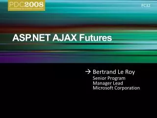 ASP.NET AJAX Futures