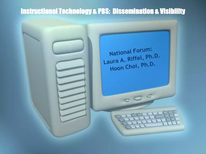 instructional technology pbs dissemination visibility