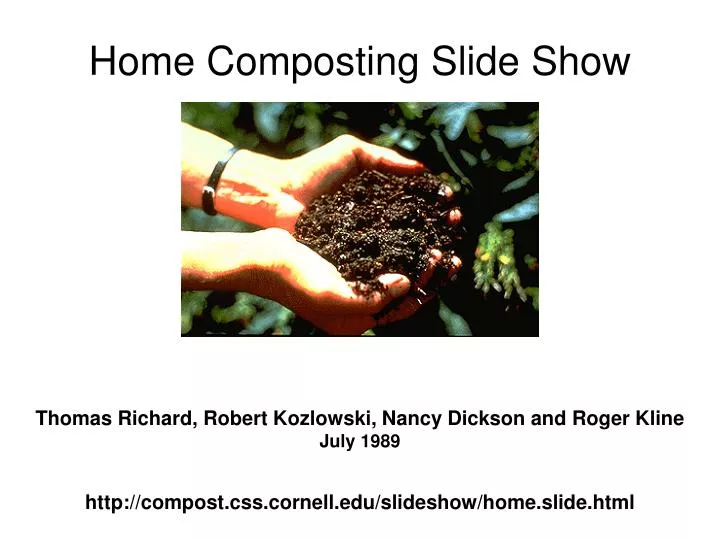 home composting slide show