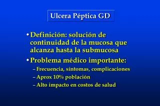 Ulcera Péptica GD