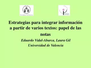 estrategias para integrar informaci n a partir de varios textos papel de las notas