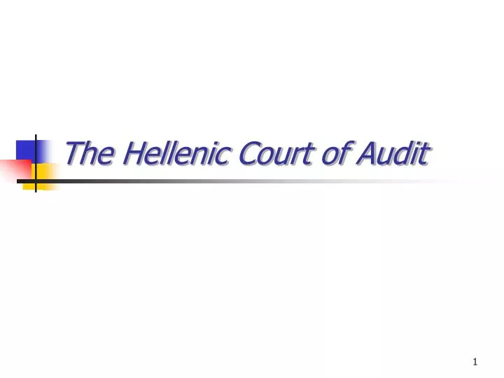 the hellenic court of audit