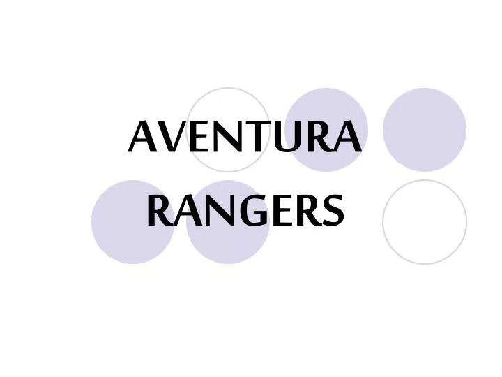 aventura rangers