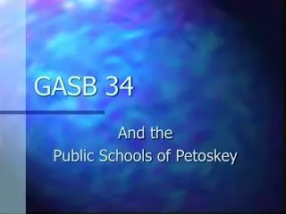 GASB 34
