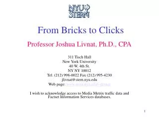 From Bricks to Clicks