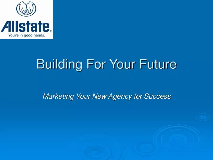 building for your future