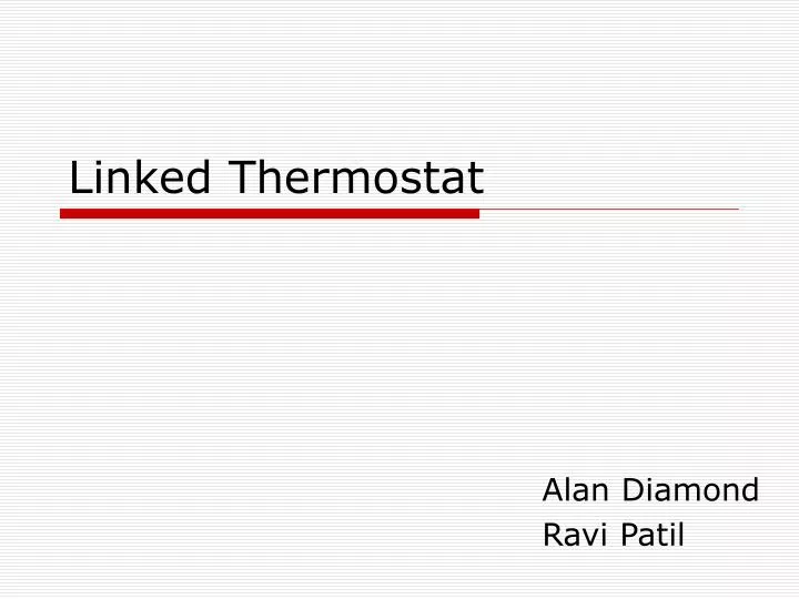 linked thermostat