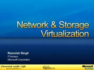 Network &amp; Storage Virtualization