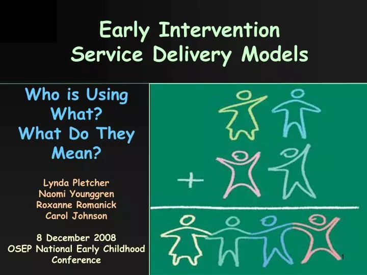 early intervention service delivery models