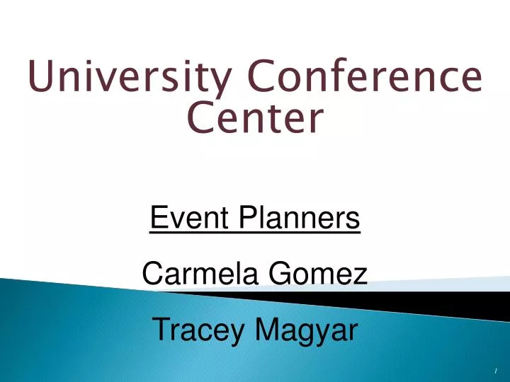 university conference center