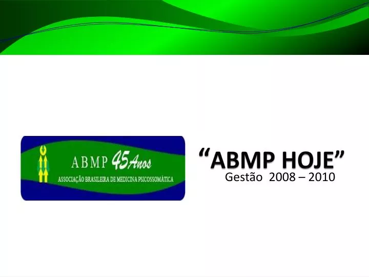 abmp hoje