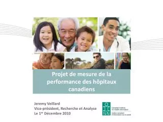 projet de mesure de la performance des h pitaux canadiens