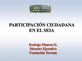 participaci n ciudadana en el seia