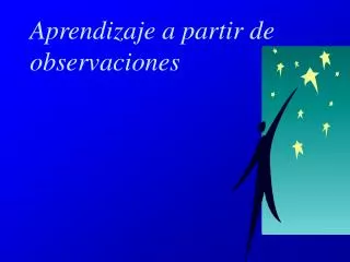 aprendizaje a partir de observaciones