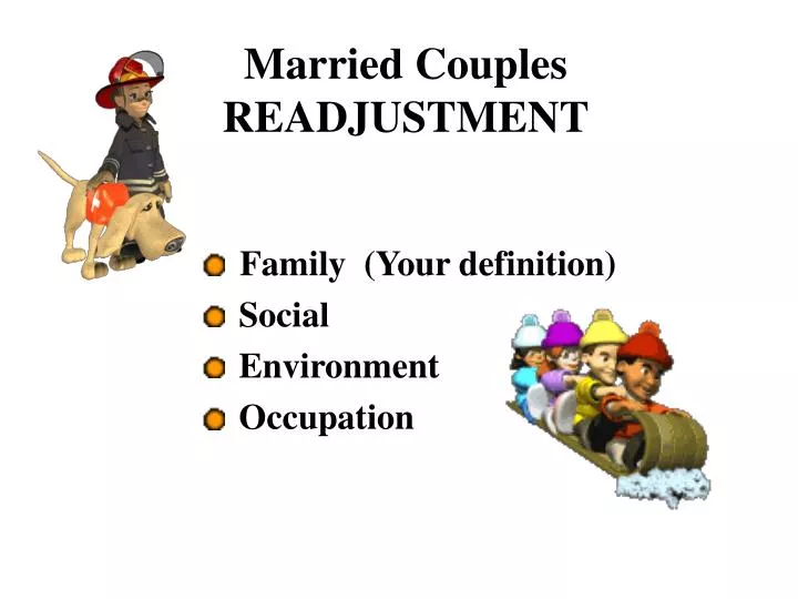married couples readjustment