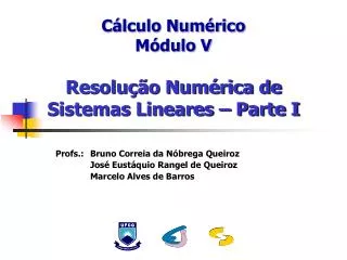 c lculo num rico m dulo v