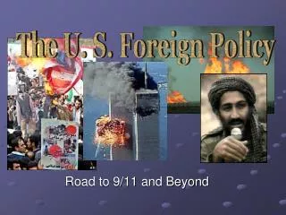 Road to 9/11 and Beyond
