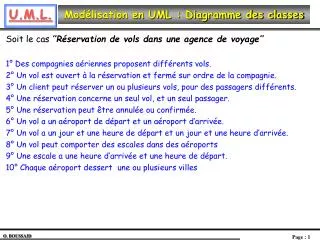 mod lisation en uml diagramme des classes