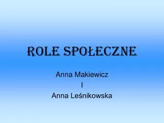 anna makiewicz i anna le nikowska