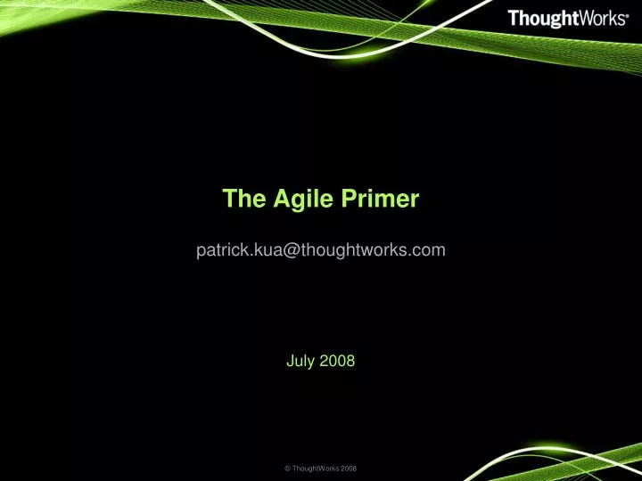 the agile primer