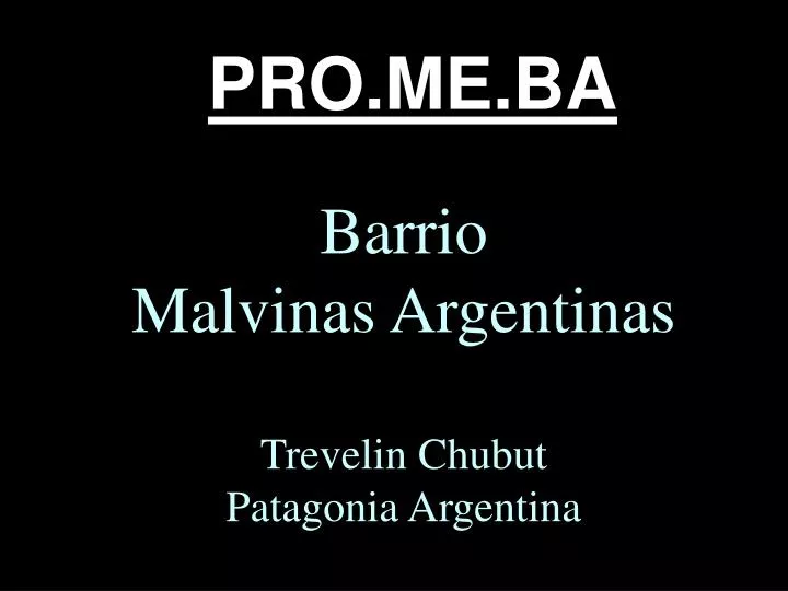 barrio malvinas argentinas trevelin chubut patagonia argentina