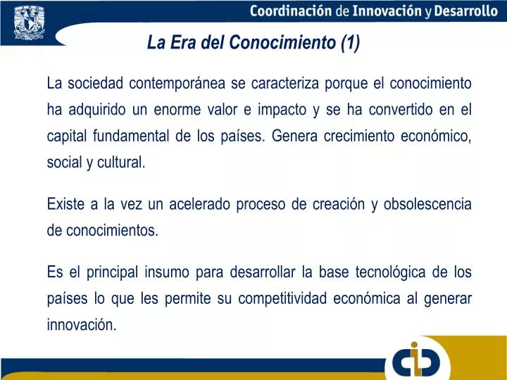 la era del conocimiento 1