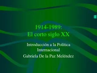 1914 1989 el corto siglo xx