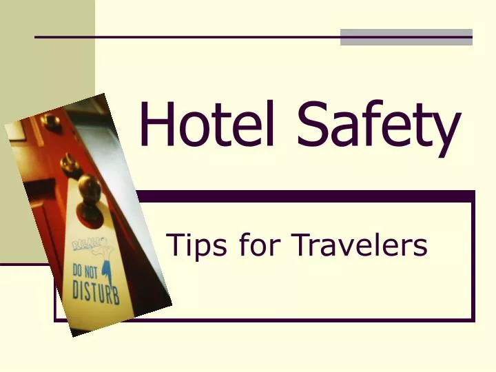 hotel safety