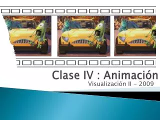 clase iv animaci n