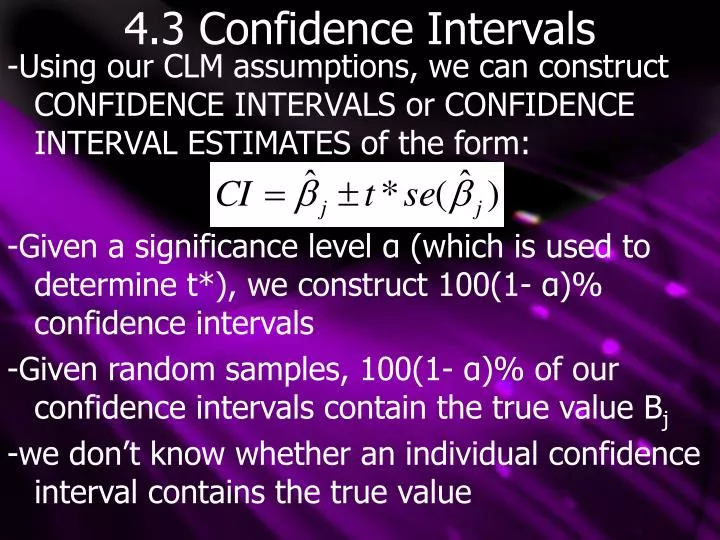 4 3 confidence intervals