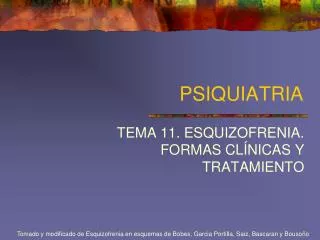 psiquiatria