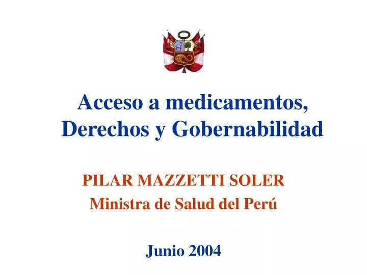 acceso a medicamentos derechos y gobernabilidad