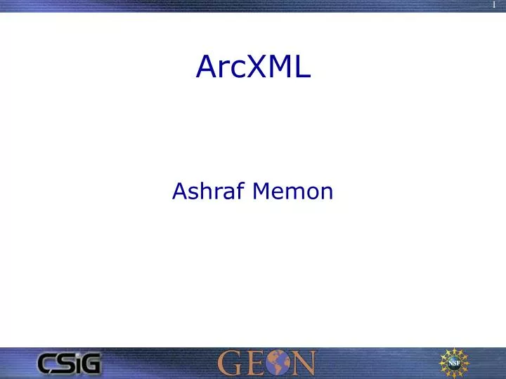 arcxml