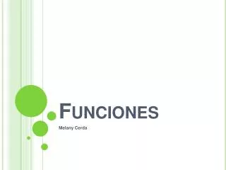 funciones