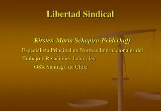 libertad sindical